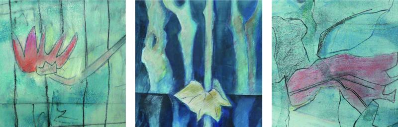 Von der Pastell-Skizze zur Leinwand-Serie