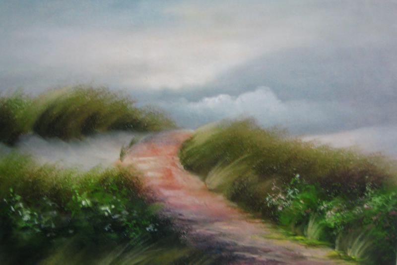 Weg durch die Dünen