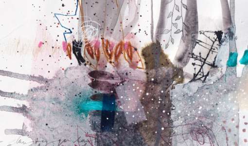 Mixed Media Collage in Serie