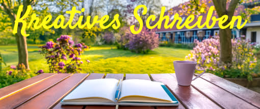 Kreatives Schreiben an einem malerischen Ort: Texte erfinden inmitten von Bildern und Worten
