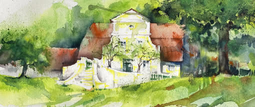 Das leuchtende Aquarell