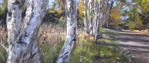 Licht und Schatten im Pastell