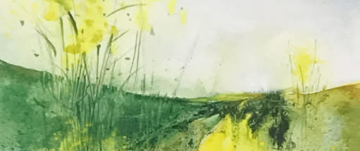 Experimentelles Aquarell