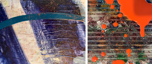 Abstraktes Malen – Gieß- & Fließtechnik mit Acrylfarben