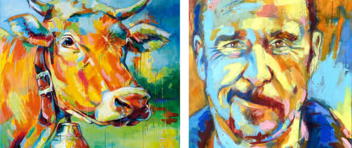 Portrait expressiv - Mensch & Tier